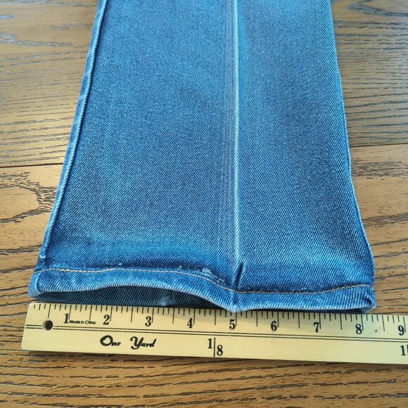 Vintage Y2K Levi’s 517 Boot Cut Jeans Men’s 34‎ x34 Blue Faded Denim - Picture 12 of 16